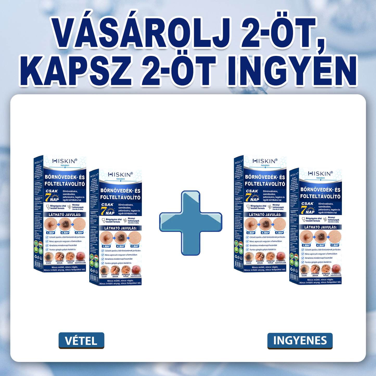 🌿𝐇𝐢𝐒𝐤𝐢𝐧® 🎁 Már csak 5 doboz maradt! A 𝐇𝐢𝐒𝐤𝐢𝐧® 🎁további 30% kedvezményt ad! Állítsd helyre a tested és az egészséged.