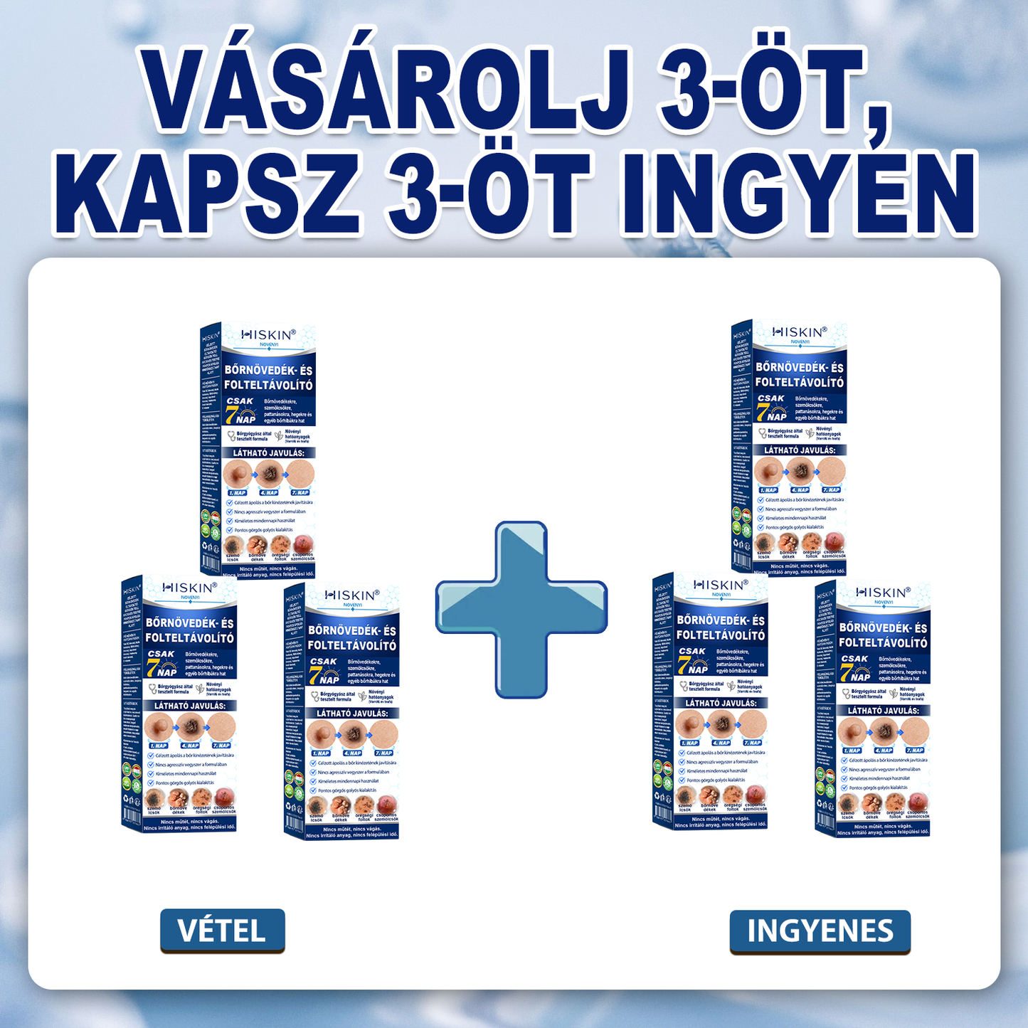 🌿𝐇𝐢𝐒𝐤𝐢𝐧® 🎁 Már csak 5 doboz maradt! A 𝐇𝐢𝐒𝐤𝐢𝐧® 🎁további 30% kedvezményt ad! Állítsd helyre a tested és az egészséged.
